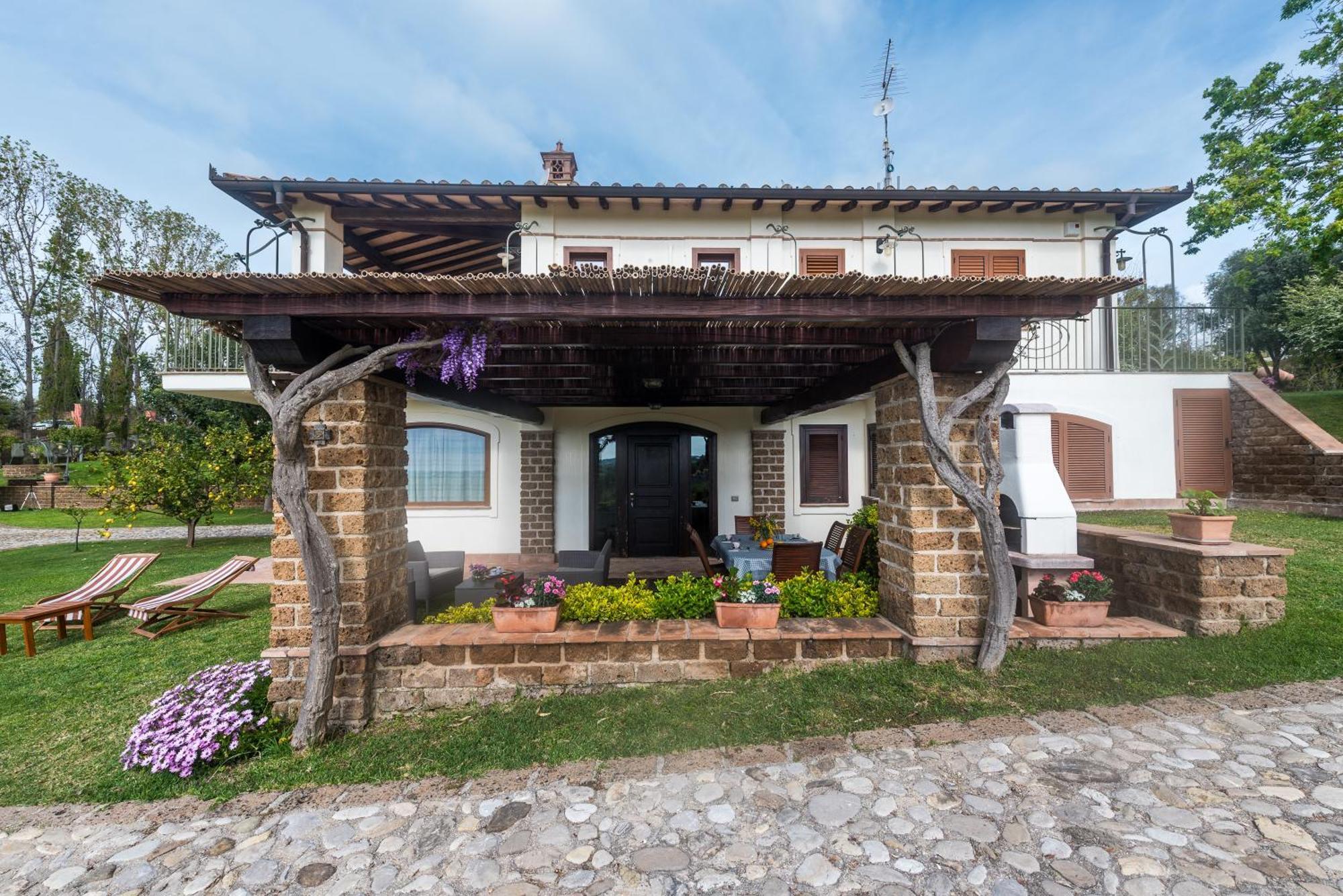 Villa Gli Eucalipti Cerveteri Habitación foto