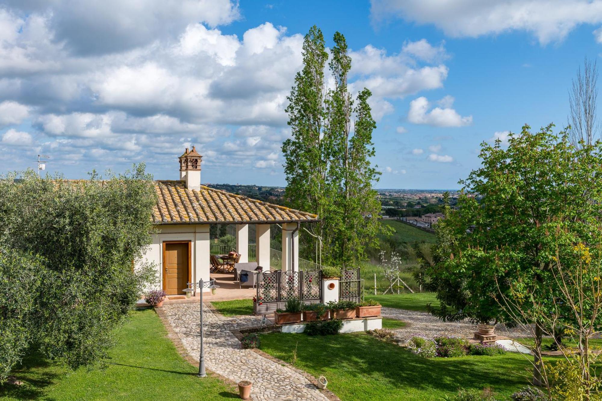Villa Gli Eucalipti Cerveteri Habitación foto